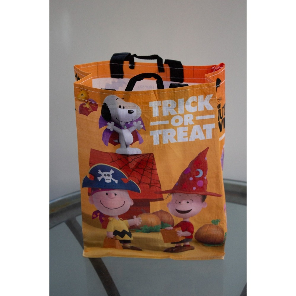 The Peanuts Movie Halloween Bag Reusable Trick or Treat Shopping School 2015